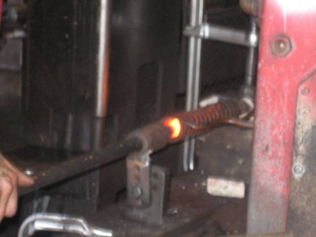 Forging of crown staybolts